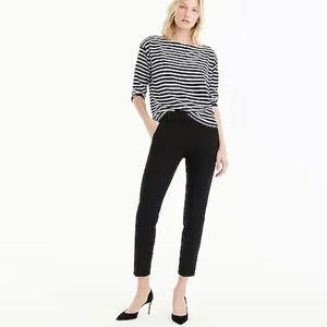J. Crew Petite Cameron slim crop pant 6P Black